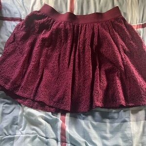 Slightly use juniors extra large lined skirt from a smoke free home